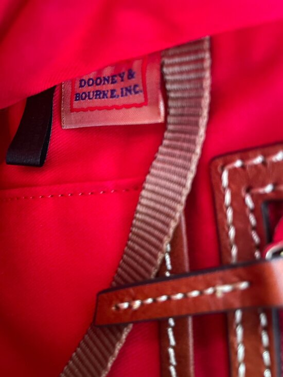 Dooney & Bourke Pebble Leather Zip Pod Backpack Midnight Blue main image 8